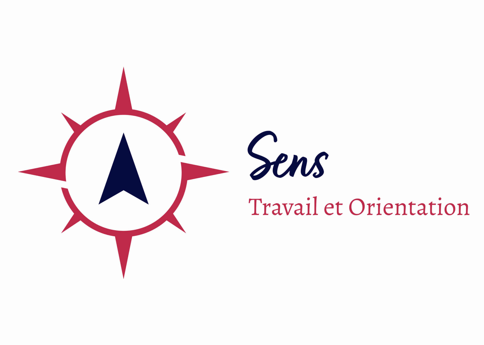Logo Sens Travail Orientation boussole
